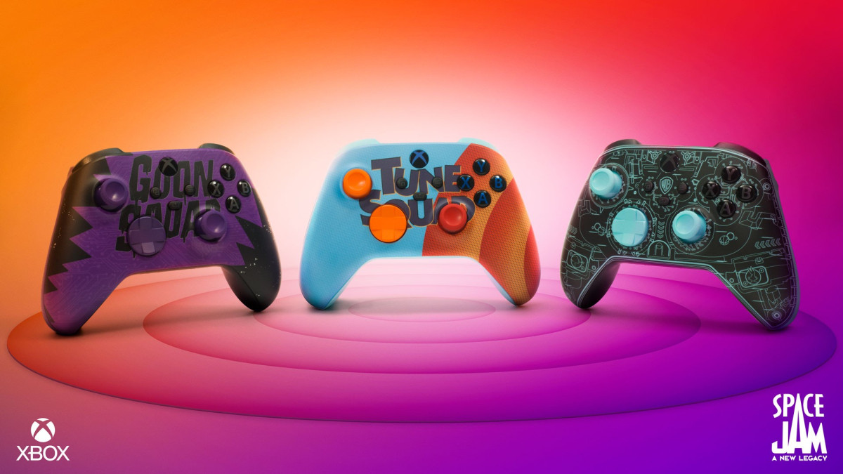 Three Exclusive Series X|S Controllers for Space Jam: A New Legacy