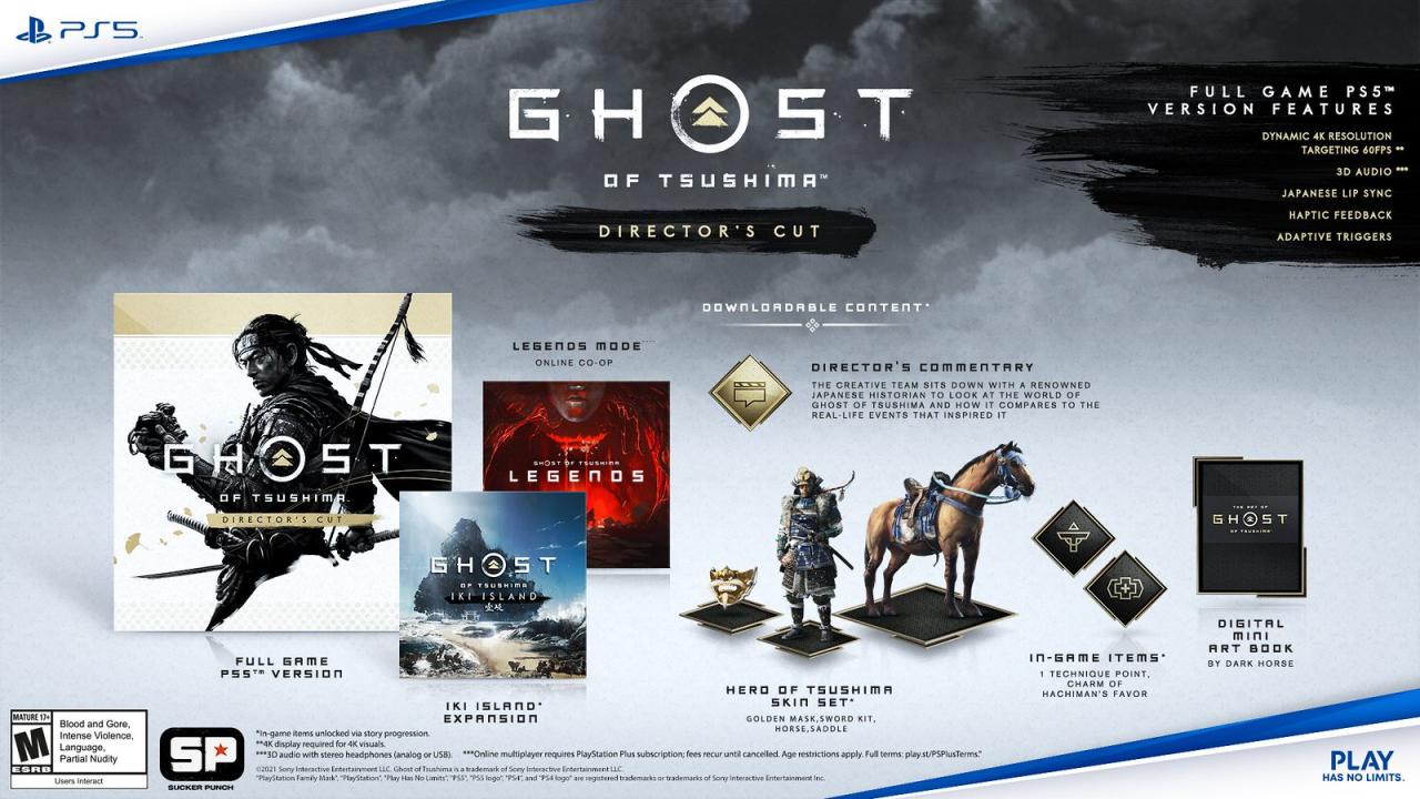 Ghost of Tsushima: Director's Cut Details