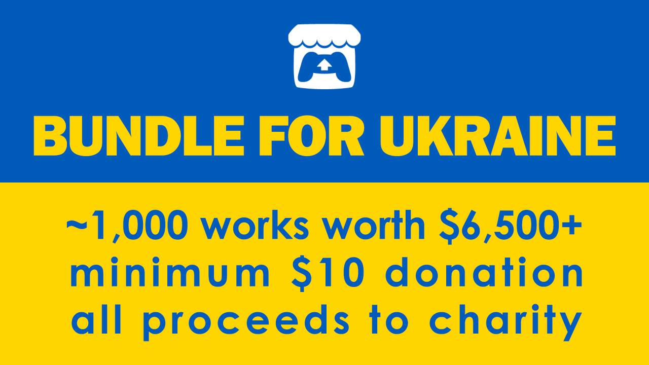New Bundle for Ukraine Offers Almost 1000 Games for $10 Donation