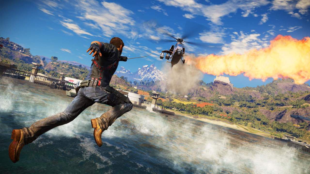 Just Cause 3 Grappling Hook