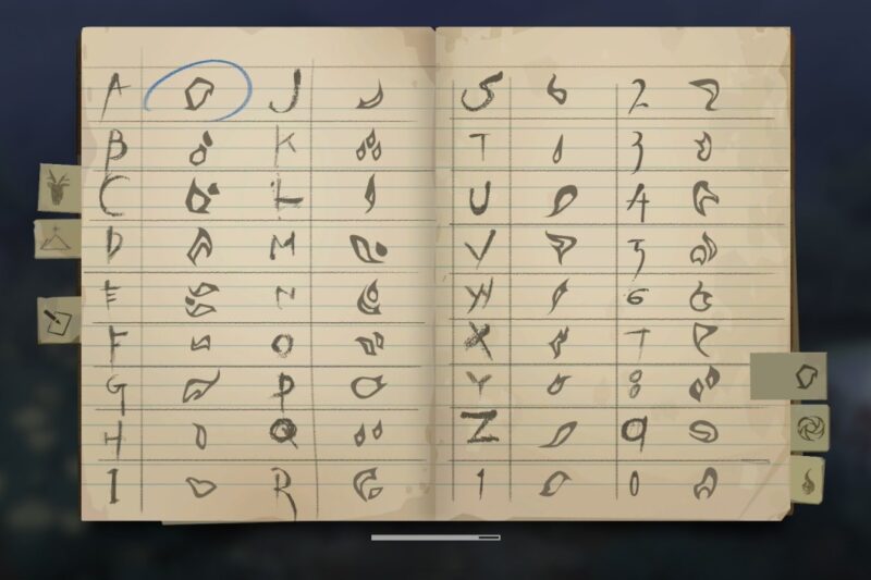 OPUS: Prism Peak Rune Alphabet
